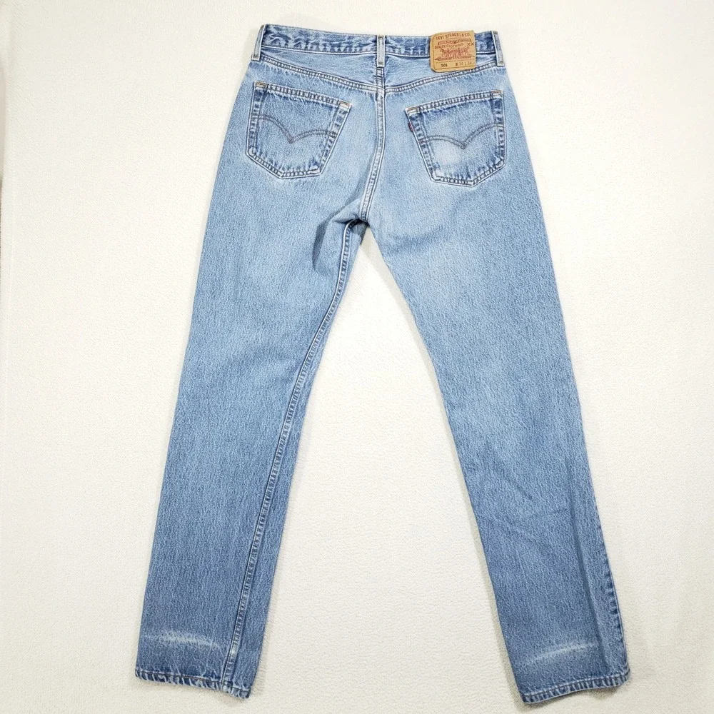 Levi's 501 Jeans Mens 34x34 Blue Vintage Factory 524 El Paso Texas USA Made